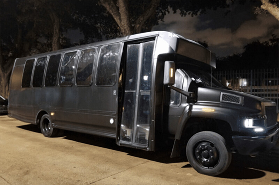 party bus exterior