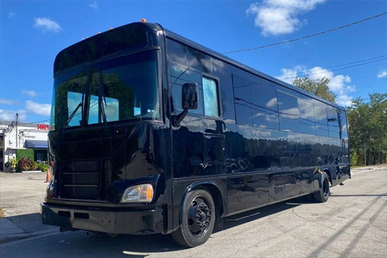 black party bus
