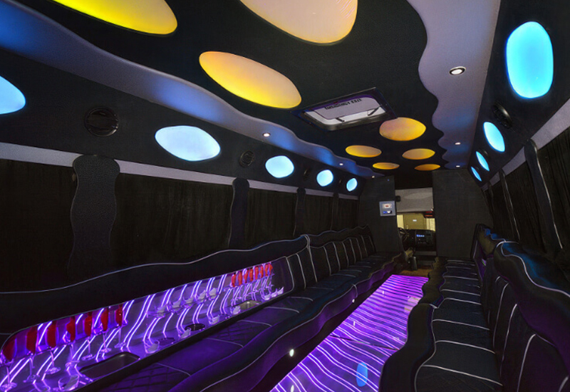 premium limo bus